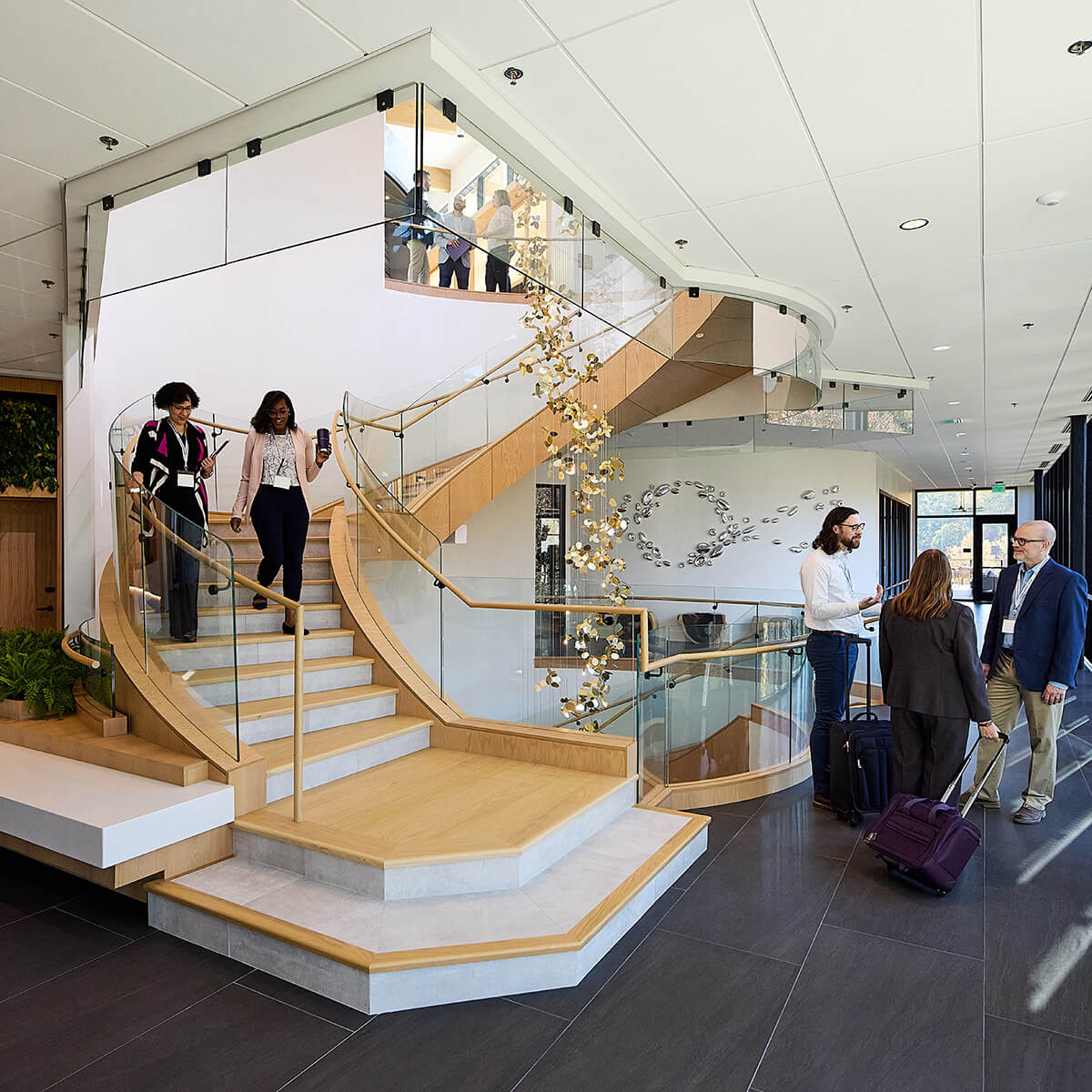 Truist Leadership Institute stairs